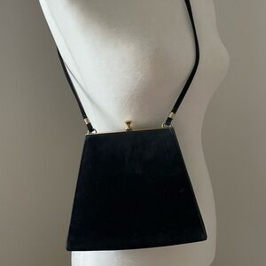 Black Velvet Mini Purse